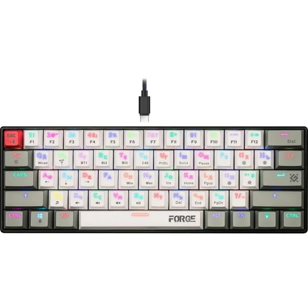 Клавиатура Defender Forge GK-345 (Outemu Brown)